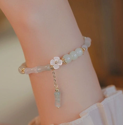 Bamboo Lily Bracelet Ins Special-interest Design