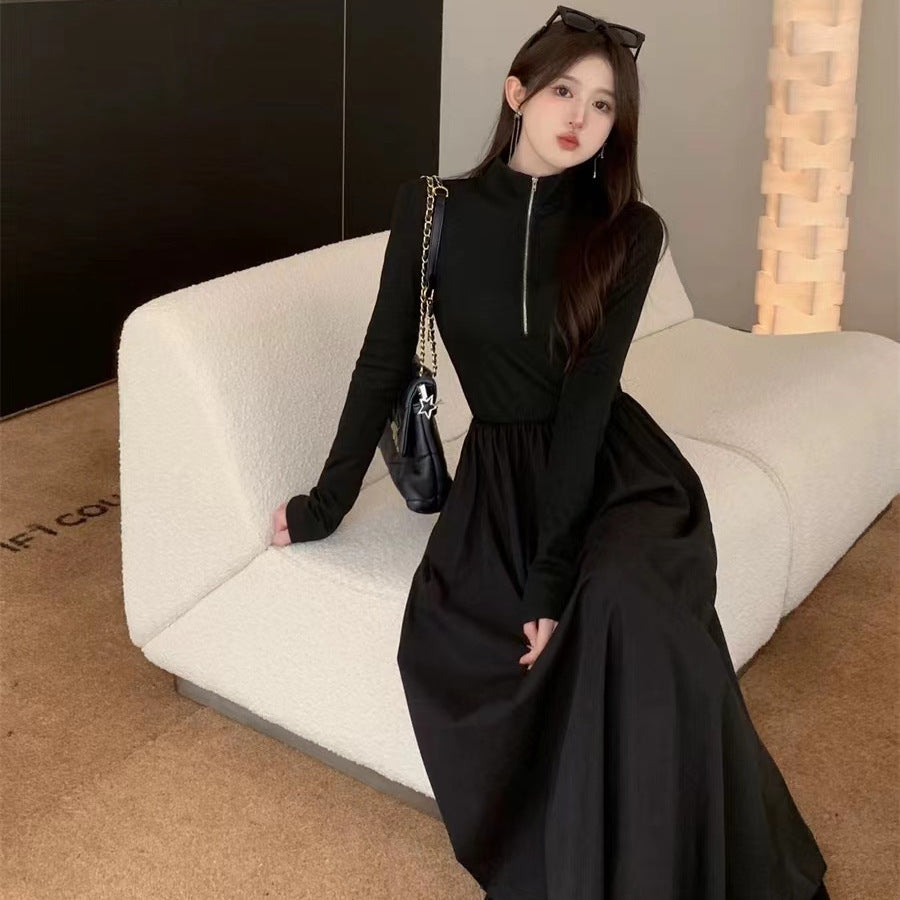 Winter Match With Coat Base Skirt