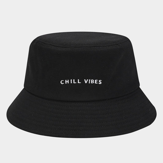 European And American Fashion Small Letter Embroidered Fisherman Hat