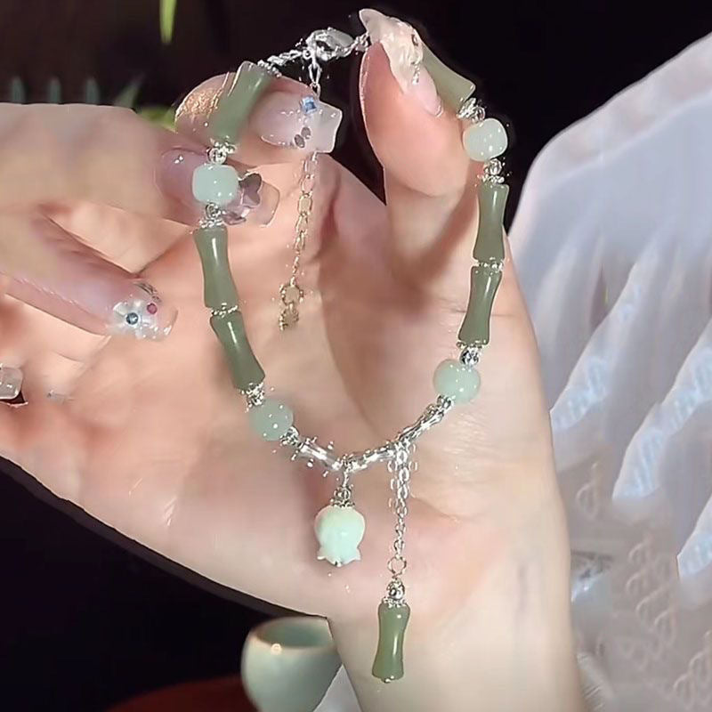 Bamboo Lily Bracelet Ins Special-interest Design