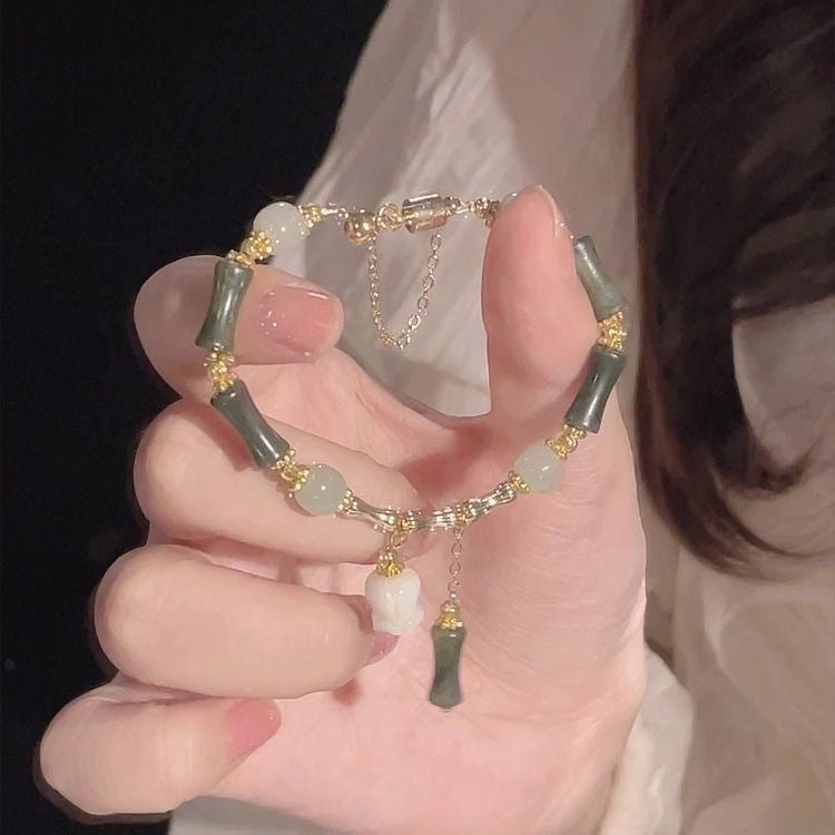 Bamboo Lily Bracelet Ins Special-interest Design