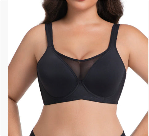 Simple Casual Women's Plus Size Backless Bra