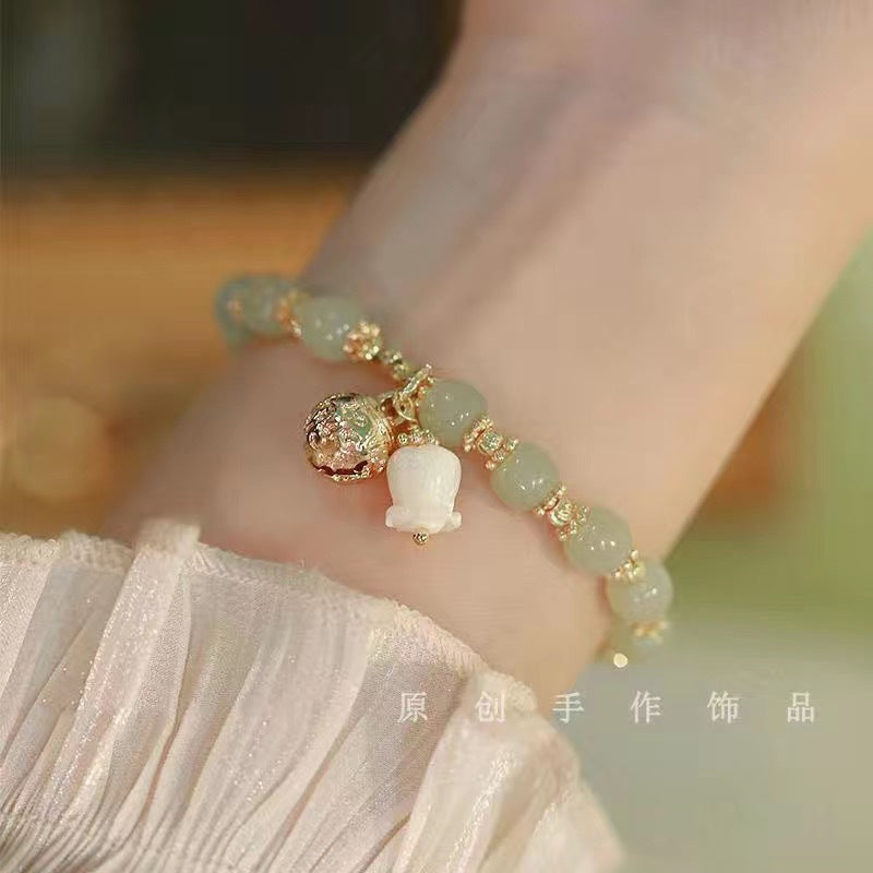 Bamboo Lily Bracelet Ins Special-interest Design